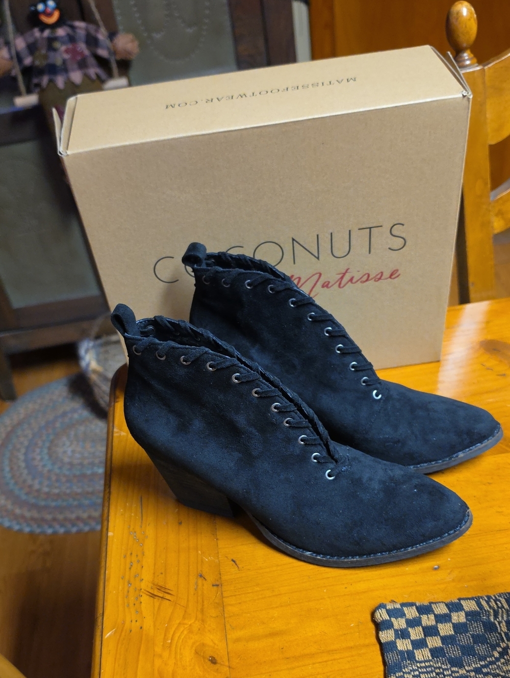 Coconuts Alabama by Matisse Black Ankle Boots
